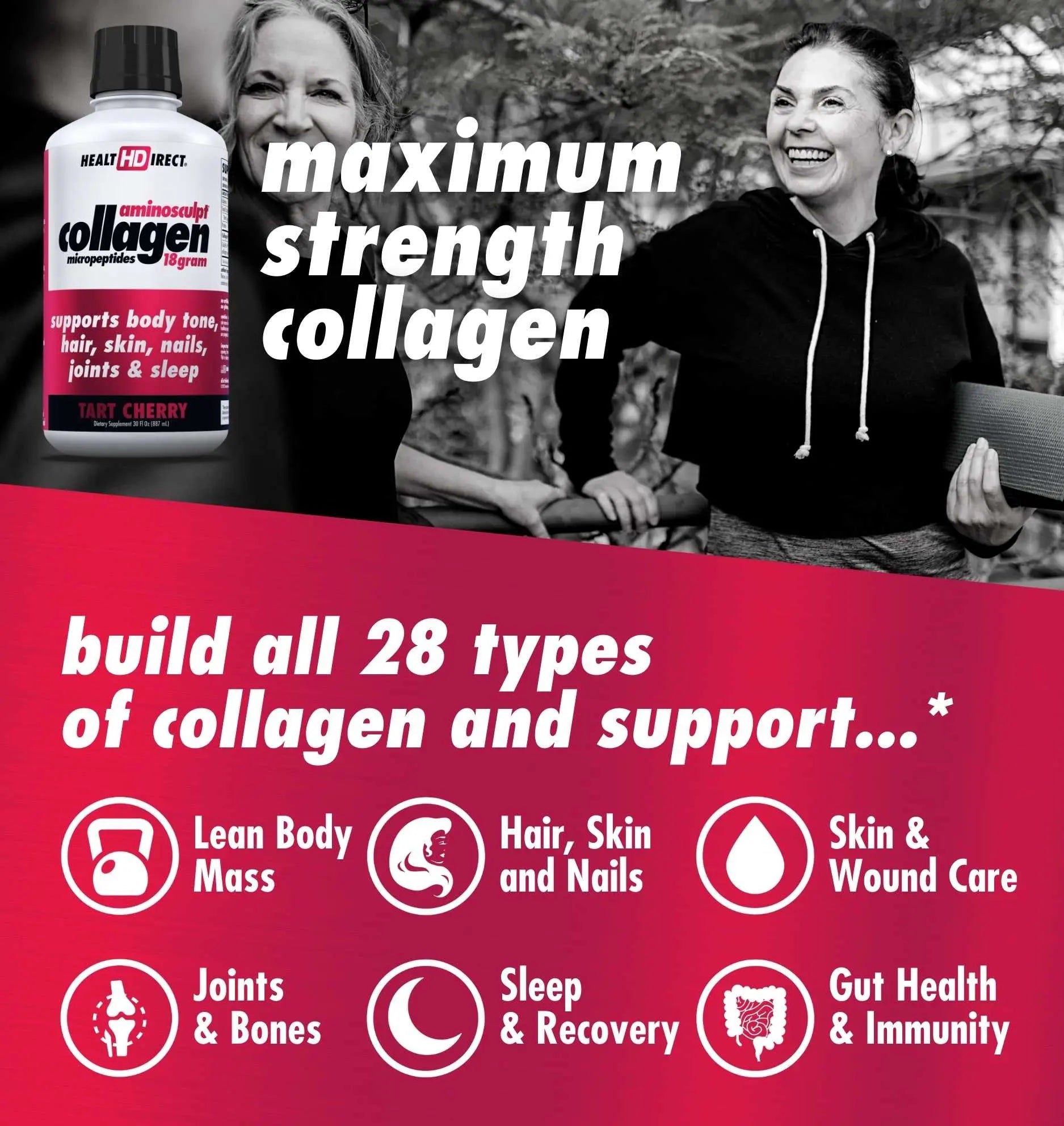 aminosculpt® collagen sugar-free 18 gram Health Direct